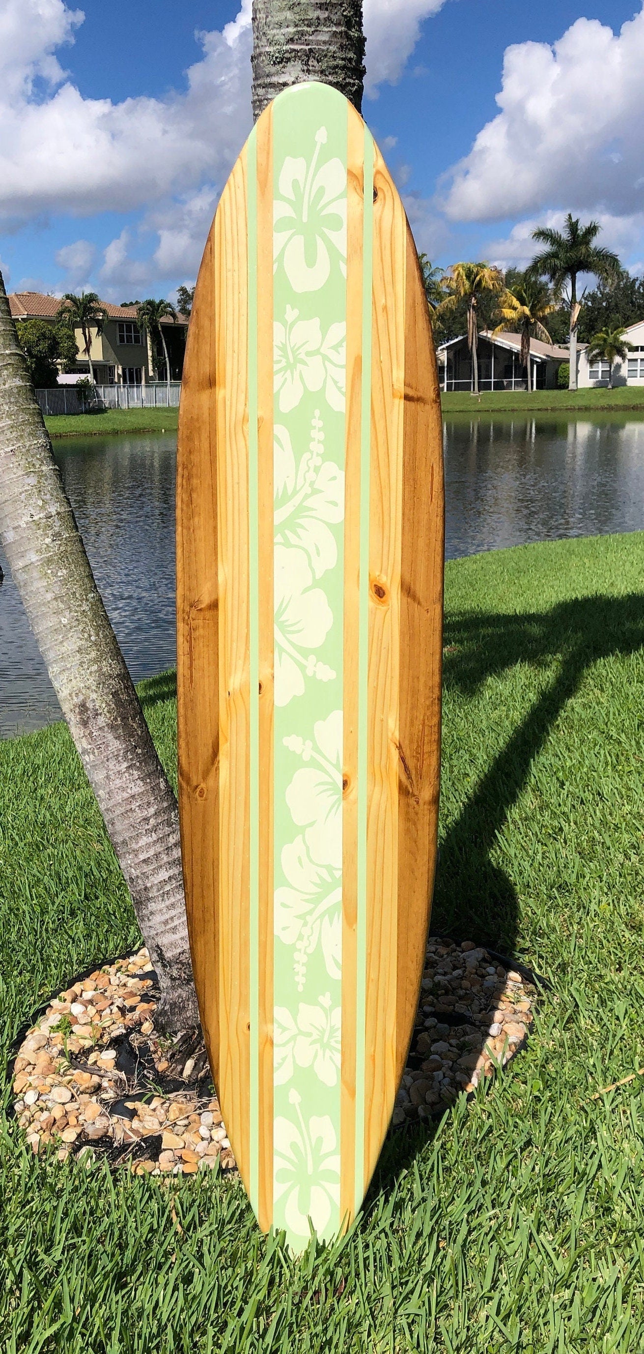 Surfboard wall art decor Custom hotsell colors 35 or 48 inch